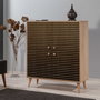 Hanah Home Multilux-220 Armario multiusos Roble Sonoma